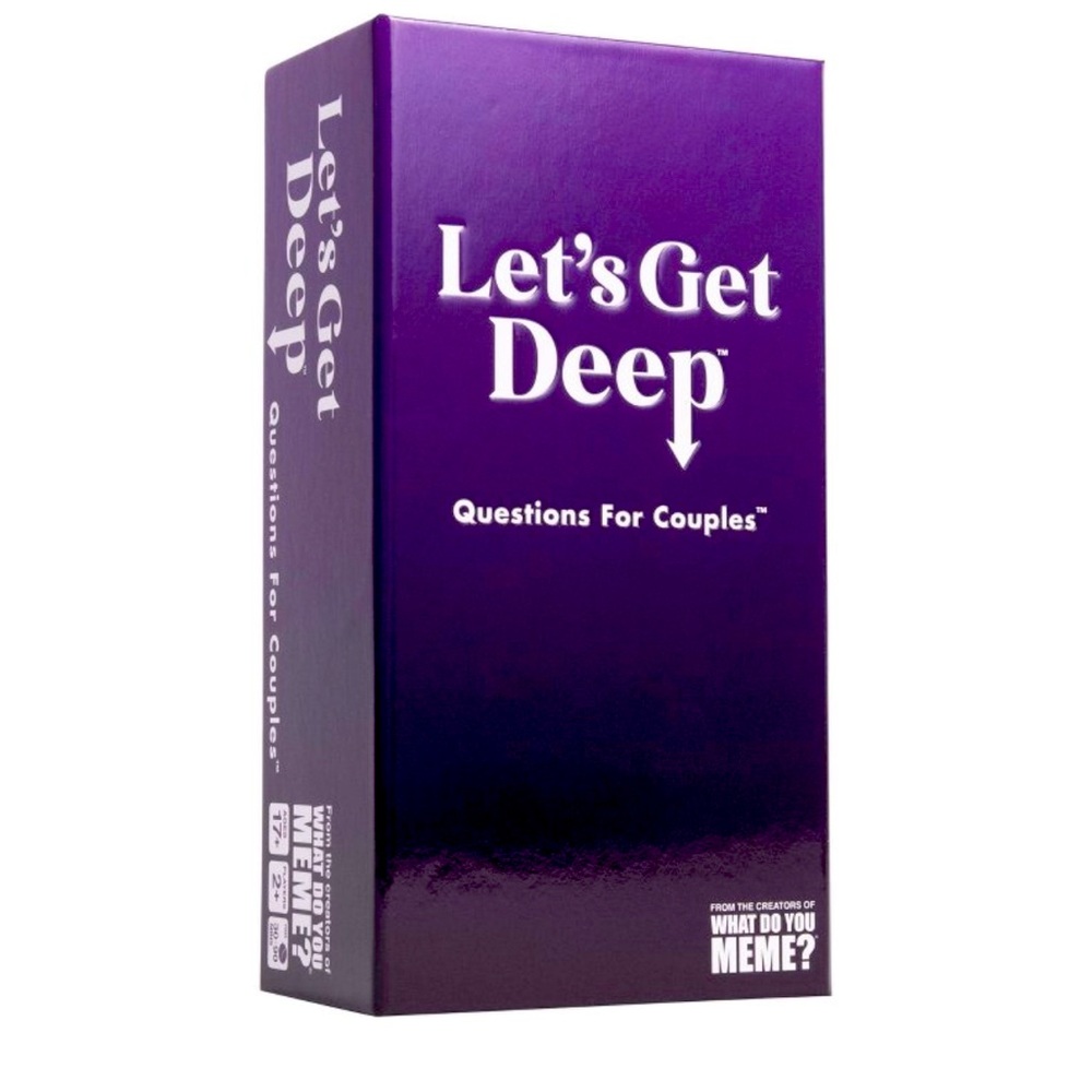 Let’s Get Deep Adult Party Game by What do You Meme- Perfect condition!